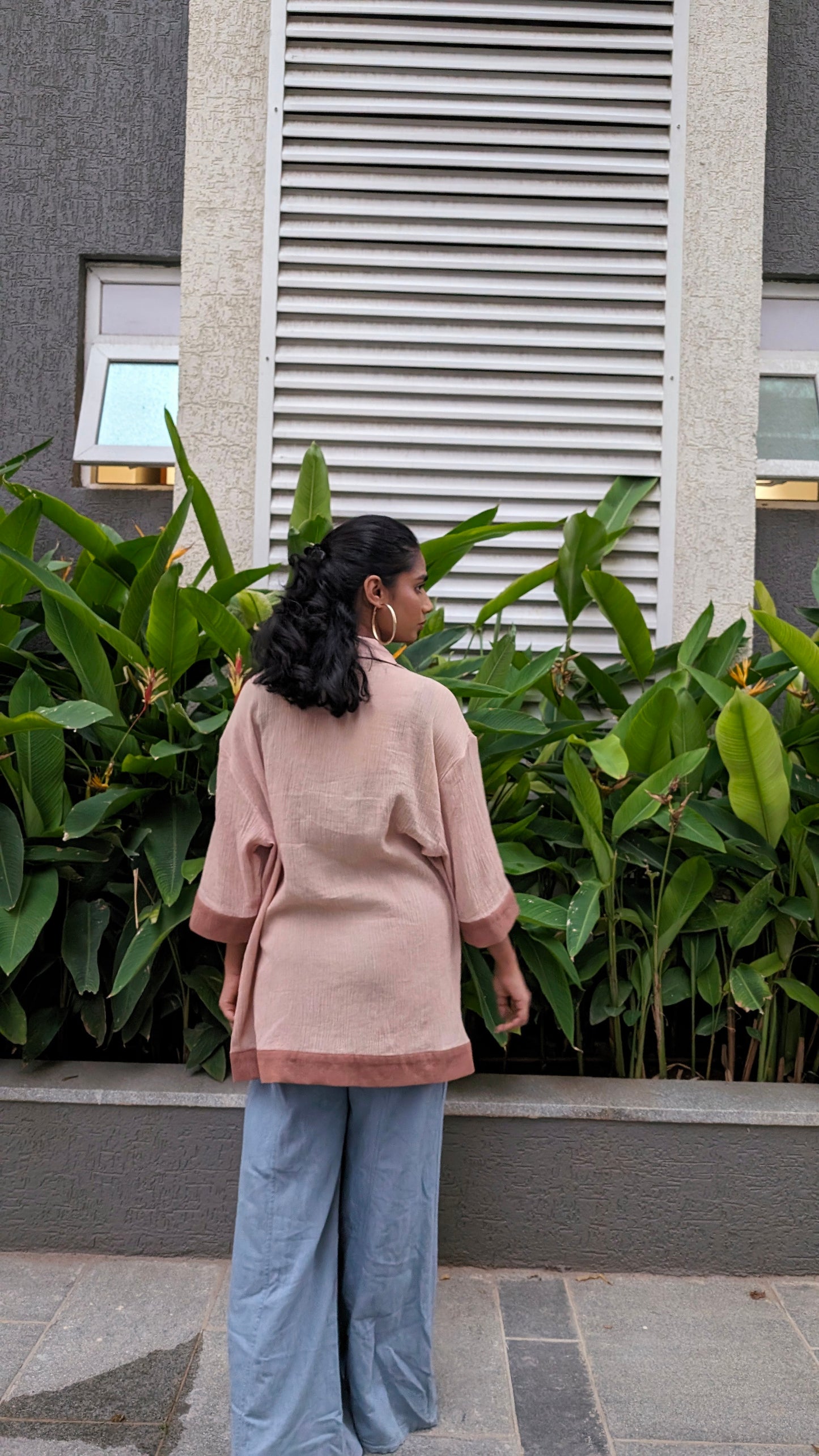 Beige Oversized Shirt